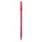 BIC Round Stic Xtra Life Medium 1 mm. Stick Ballpoint Pen - Red Ink/Translucent Red Barrel (1-Dozen)